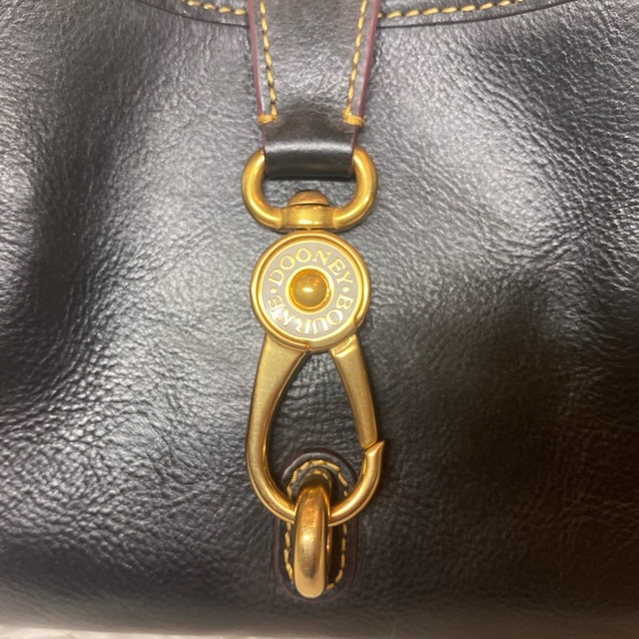 Dooney & Bourke Florentine Leather Small Logo Lock
Satchel Navy Color Bag - Picture 2 of 14